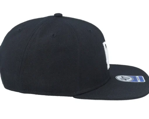 Snapback | Kids-47 Brand Kids Los Angeles Dodgers Lil Shot Captain Black Snapback -