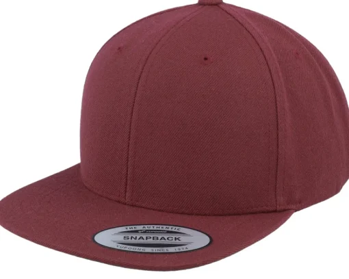 Outlet Yupoong Kids Maroon Snapback -