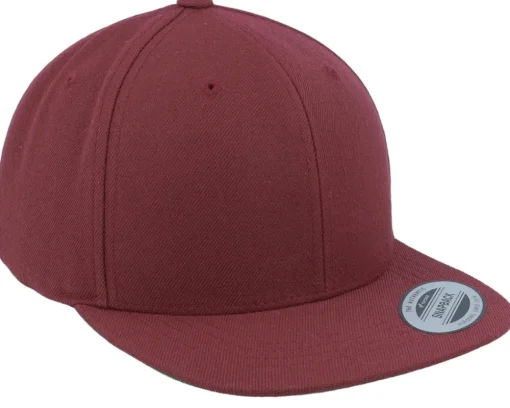Outlet Yupoong Kids Maroon Snapback -