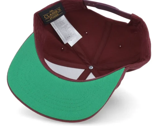 Outlet Yupoong Kids Maroon Snapback -
