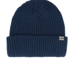 New Headster Kids Minimal Beanie True Indigo Cuff -