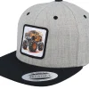 Snapback-Kiddo Cap Kids Monster Truck Orange Grey/Black Snapback -