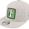 Snapback-Moomin Kids Alphabet - I Heather Snapback - Grey