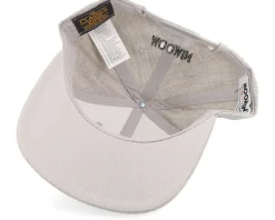 Snapback-Moomin Kids Alphabet - I Heather Snapback - Grey