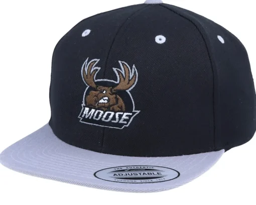 Snapback | Kids-Hunter Kids Moose Black/Grey Snapback -