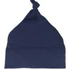 Fashion Babybugz Kids Nautical Navy Baby One-knot Beanie - Blue