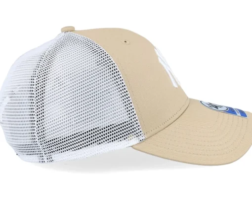 Discount 47 Brand Kids New York Yankees Branson Mvp Khaki/White Trucker -