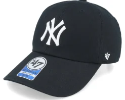 Dad Cap | Kids-47 Brand Kids New York Yankees Clean Up Black Dad Cap -