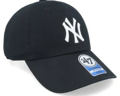 Dad Cap | Kids-47 Brand Kids New York Yankees Clean Up Black Dad Cap -