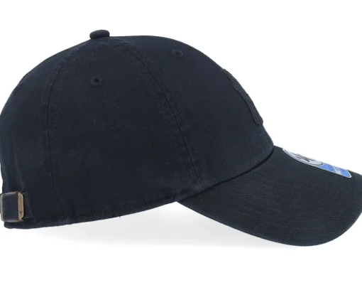Dad Cap | Kids-47 Brand Kids New York Yankees Clean Up Black Dad Cap -