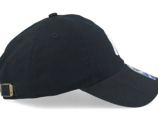 Dad Cap | Kids-47 Brand Kids New York Yankees Clean Up Black Dad Cap -