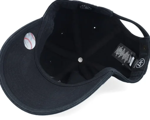 Dad Cap | Kids-47 Brand Kids New York Yankees Clean Up Black Dad Cap -