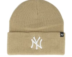 Cuff Beanies-47 Brand Kids New York Yankees Haymaker Cuff - Black