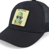 Outlet Kiddo Cap Kids No Hugs Cactus Dark Trucker - Black