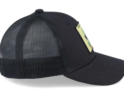 Outlet Kiddo Cap Kids No Hugs Cactus Dark Trucker - Black