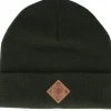 Cuff Beanies | Kids-Upfront Kids Official Patch Army Green Cuff -