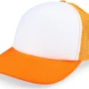 Clearance Beechfield Kids Orange/White Vintage Foam Trucker - Orange, White