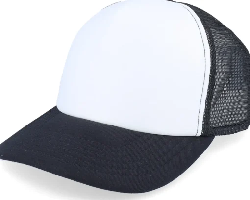 Clearance Beechfield Kids Orange/White Vintage Foam Trucker - Orange, White