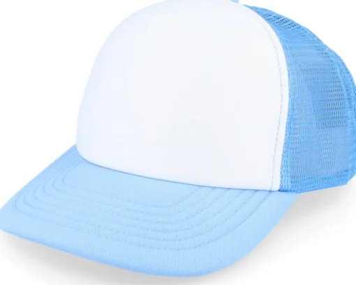 Clearance Beechfield Kids Orange/White Vintage Foam Trucker - Orange, White