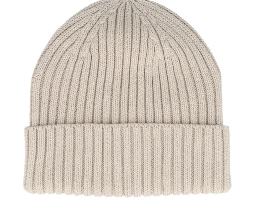 Cuff Beanies-Beechfield Kids Organic Cotton Oxford Navy Cuff - Blue