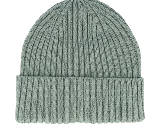 Cuff Beanies-Beechfield Kids Organic Cotton Oxford Navy Cuff - Blue