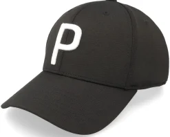 Adjustable | Kids-Puma Kids P Cap /White Glow Adjustable - Black