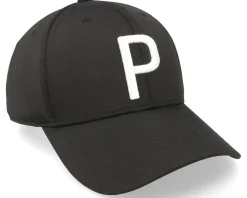 Adjustable | Kids-Puma Kids P Cap /White Glow Adjustable - Black