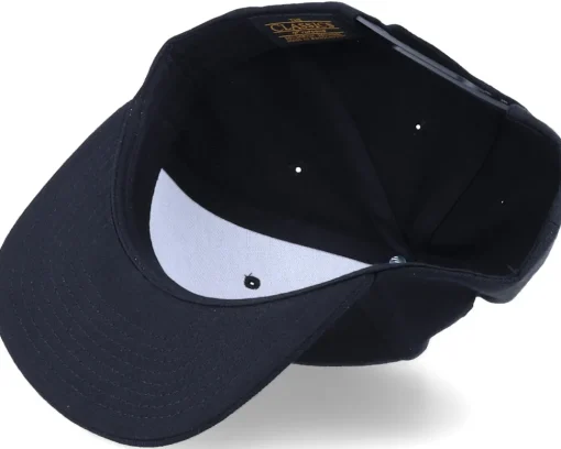 Kids-Kiddo Cap Kids P Letter 3D Black Snapback -