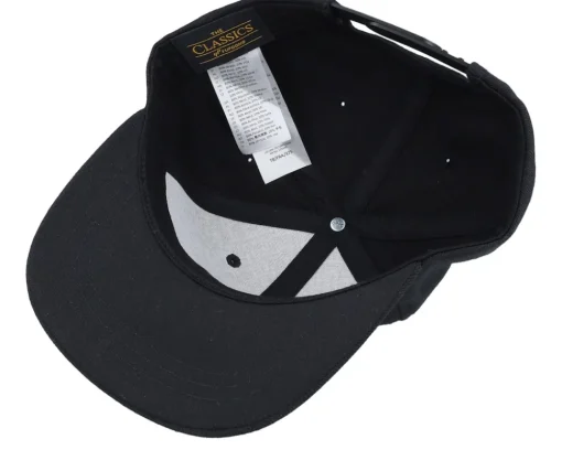 Snapback | Kids-Kiddo Cap Kids Panda Action Patch Black Snapback -
