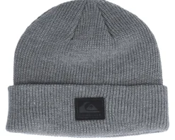 Cuff Beanies-Quiksilver Kids Performer 2 Medium Grey Wash Cuff -