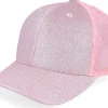 Blanks-Equip Kids Glitter/ Trucker - Pink