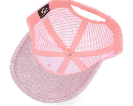 Blanks-Equip Kids Glitter/ Trucker - Pink