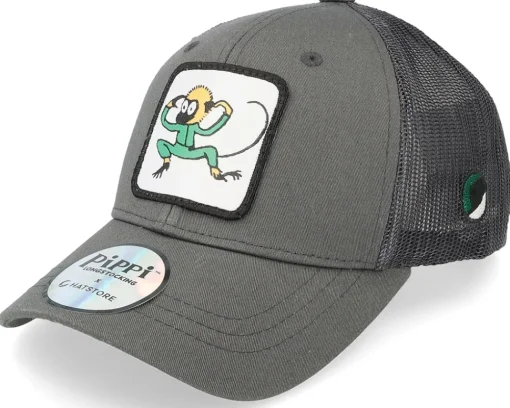 Clearance Pippi Longstocking Kids Pippi Snake Black Trucker -