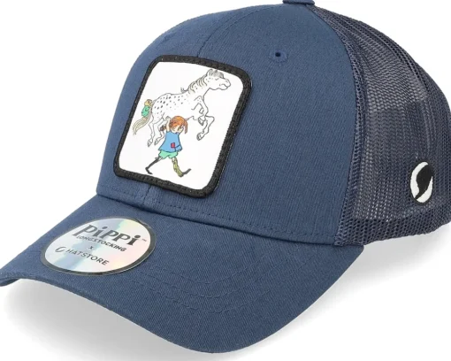 Clearance Pippi Longstocking Kids Pippi Snake Black Trucker -