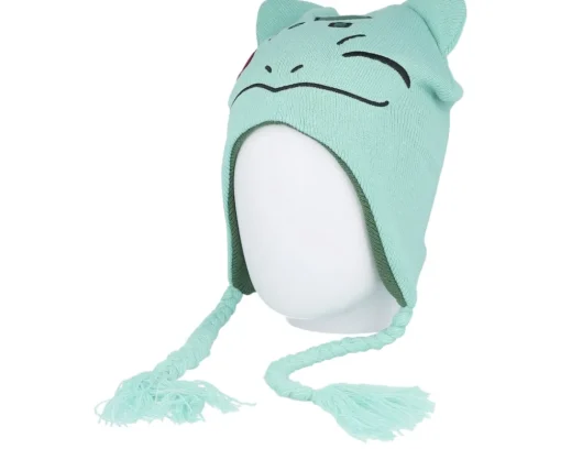 Online Difuzed Kids Pokémon Novelty Bulbasaur Sherpa Beanie - Blue