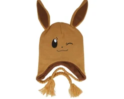 Traditional Beanies | Trapper-Difuzed Kids Pokémon Novelty Eevee Sherpa Beanie - Brown