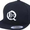 Snapback-Kiddo Cap Kids Q Letter 3D Black Snapback -