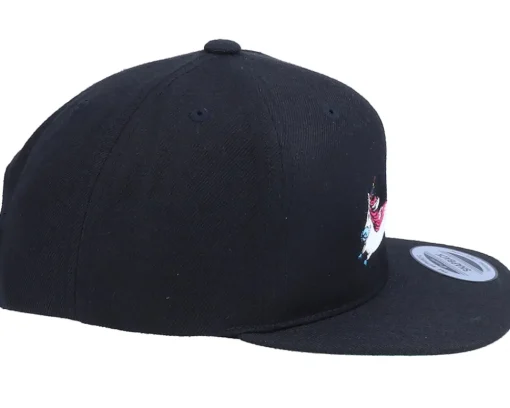 Sale Unicorns Kids Rainbow Farting Unicorn Black Snapback -