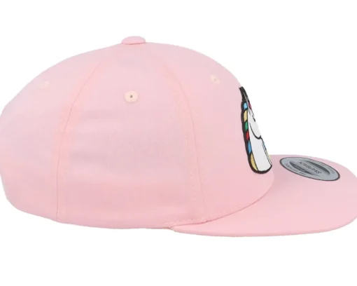 Kids-Unicorns Kids Rainbow Unicorn Patch Pink Snapback -