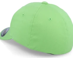 Kids-Kiddo Cap Kids Red Panda Chenille Patch Apple Green Flexfit -