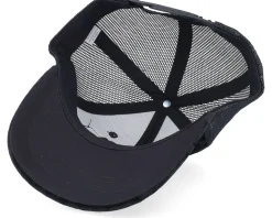Trucker | Velvet Caps-Calza Pennello Kids Red Tractor Velvet Trucker - Black