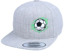 Kids-Forza Kids Ripped Football Heather Grey Snapback -