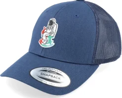 Clearance Kiddo Cap Kids Rocking Horse Astronaut Navy Trucker -