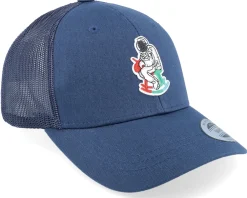 Clearance Kiddo Cap Kids Rocking Horse Astronaut Navy Trucker -