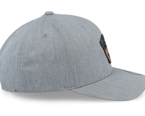 Kids-Kiddo Cap Kids Rottweiler Dog Patch Heather Adjustable - Grey