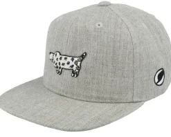 Sale Lilla Spöket Laban Kids Rufus Heather Grey Snapback -