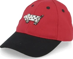 Adjustable-Lilla Spöket Laban Kids Rufus Infant Cap Red/Black Adjustable -