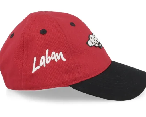 Adjustable-Lilla Spöket Laban Kids Rufus Infant Cap Red/Black Adjustable -