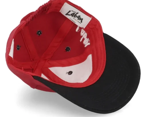 Adjustable-Lilla Spöket Laban Kids Rufus Infant Cap Red/Black Adjustable -