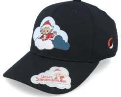 Clearance Unser Sandmännchen Kids Sandmännchen Cloud Patch Black Flexfit -